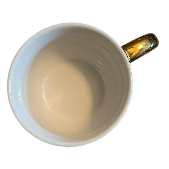 Mug Coffee Tea Cereal Ice Cream Bougie Oversized Fancy Pink and Gold NWOT - Picture 7 of 15